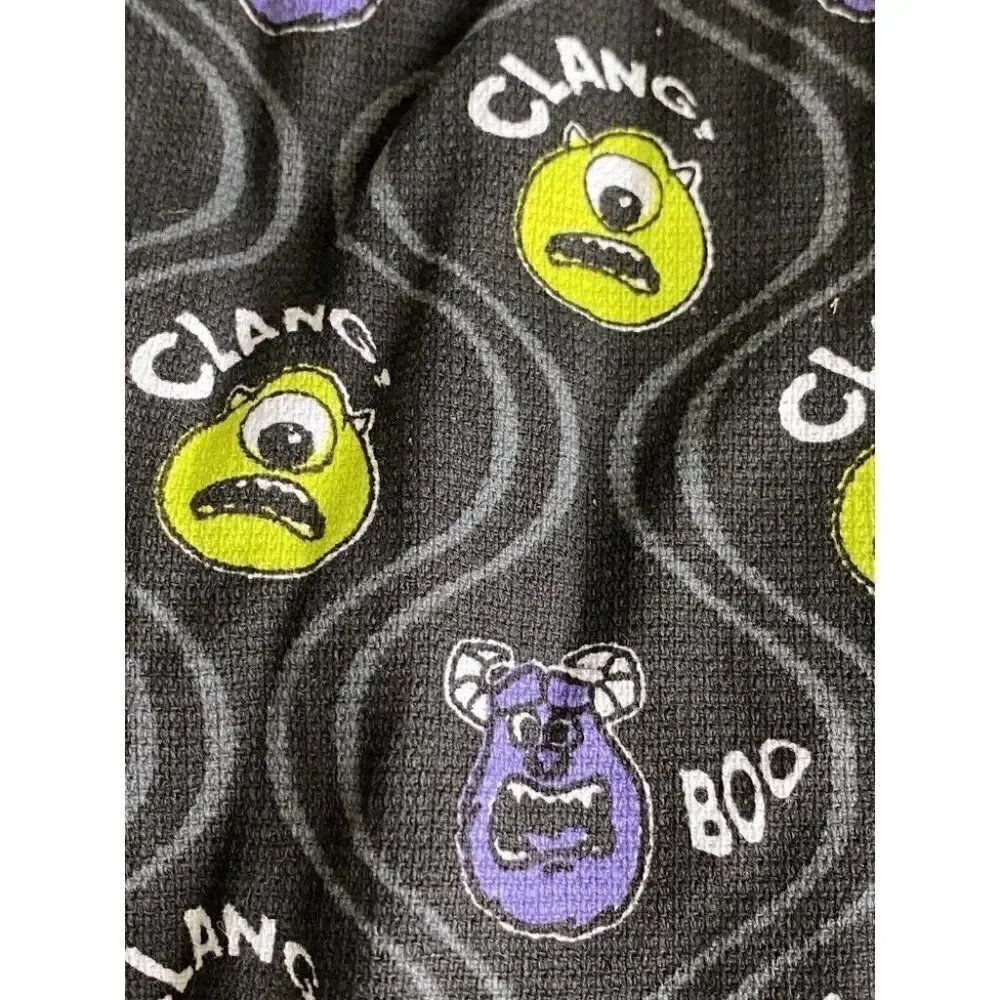 Disney Pixar Monsters Inc SULLY Halloween Kitchen Hanging‎ Towel Mike NEW